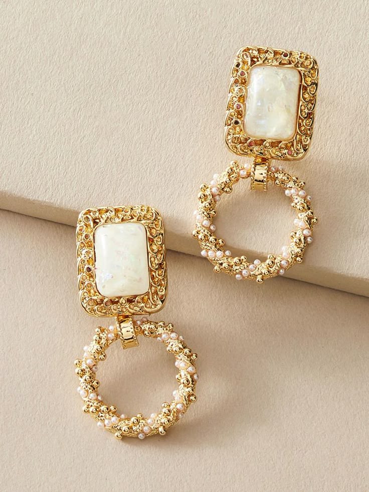 Pearl Dangle Earrings